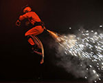 Performer with Stage Gerb - Circus Orange's Show, Circus Spectacle - Bahrain